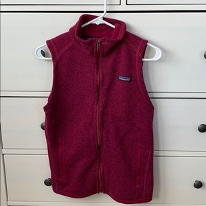 Patagonia Better Sweater Vest, raspberry, medium